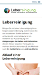 Mobile Screenshot of leberreinigung.info